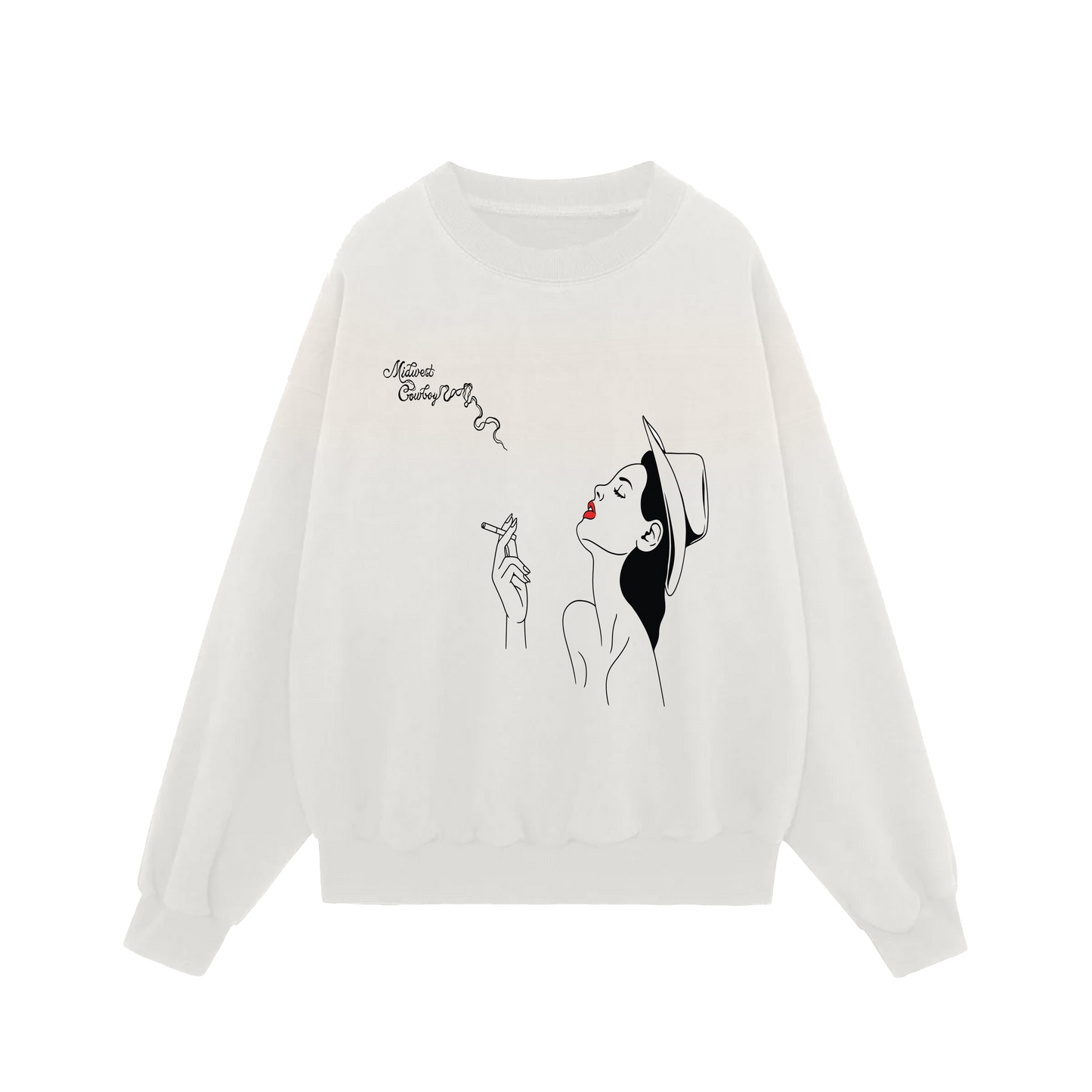 EXHALE Crewneck, Off White