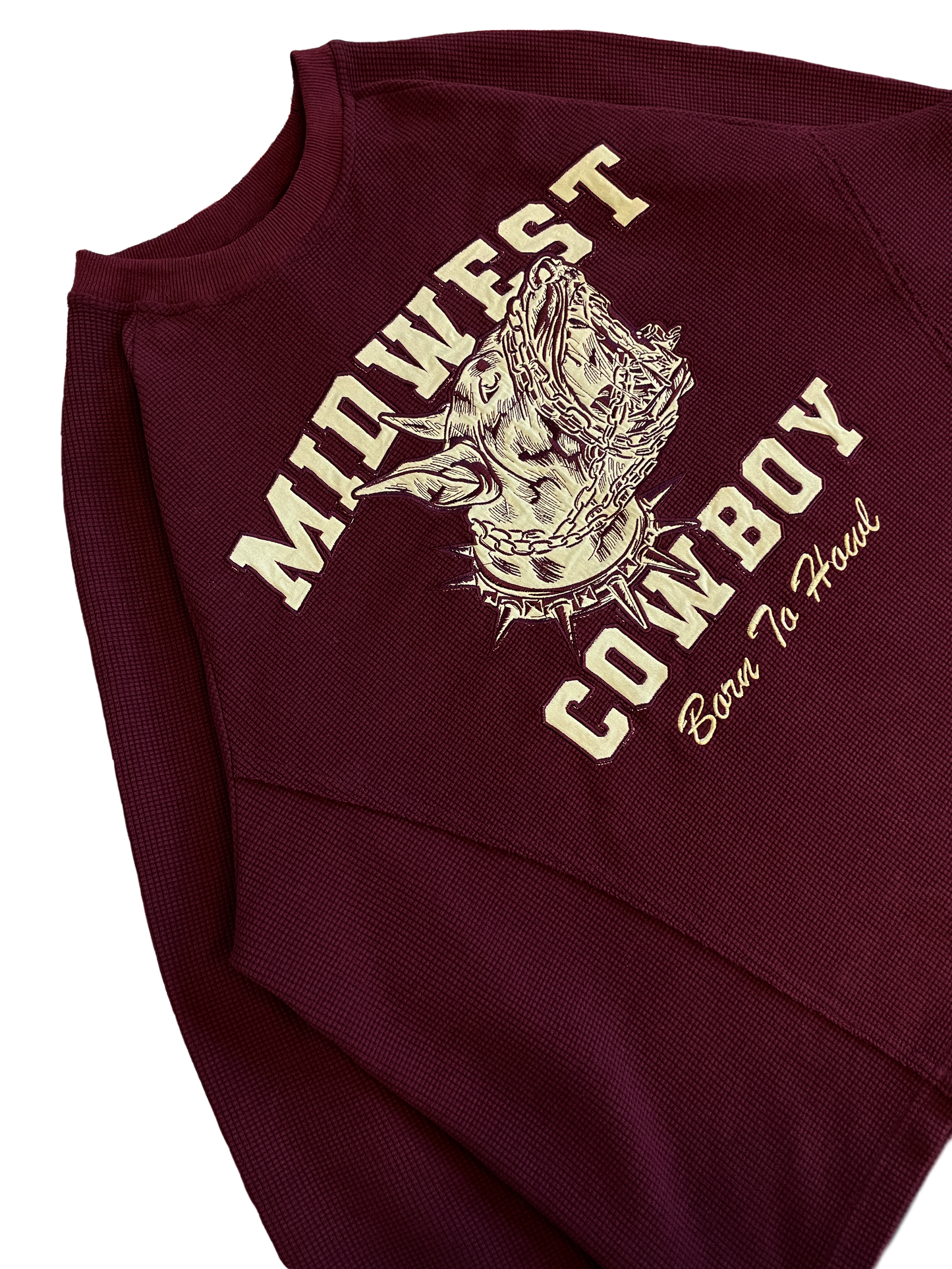 BORN TO HOWL THERMAL, MAROON