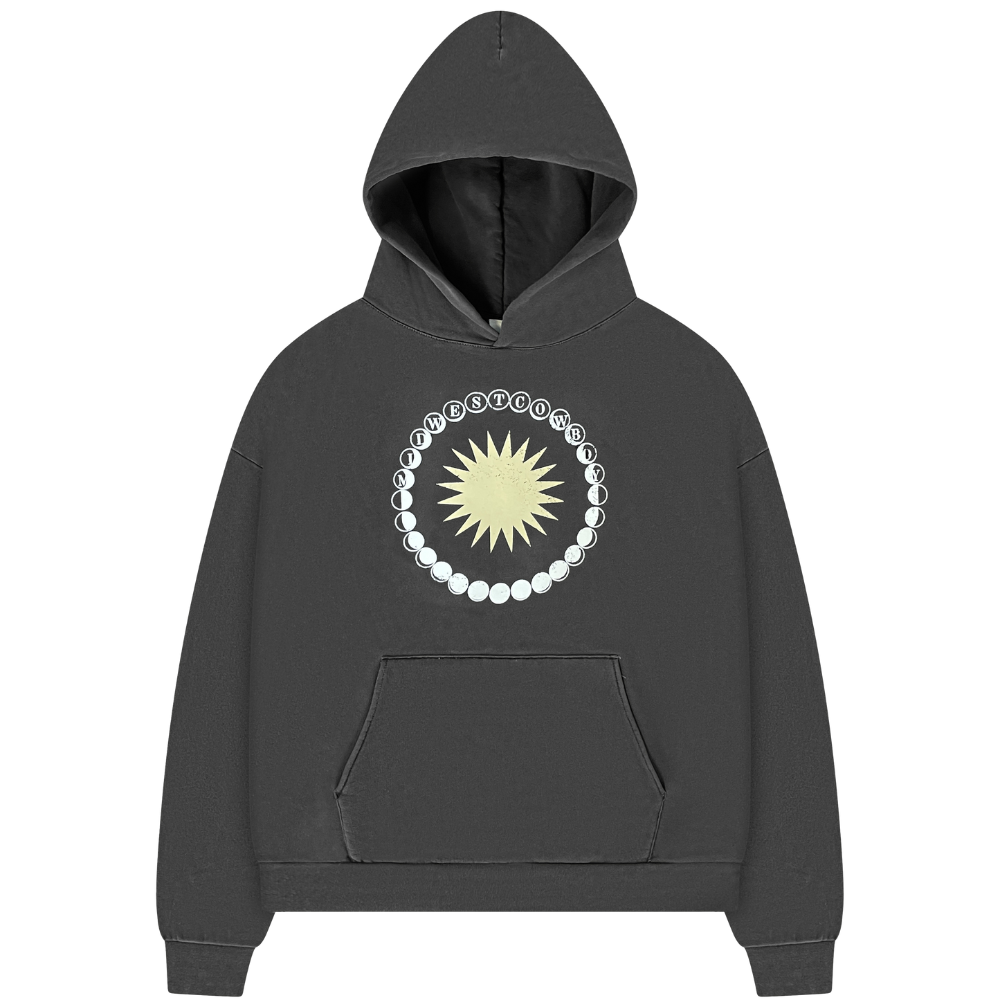 Phases, HOODIE- Pigment Black