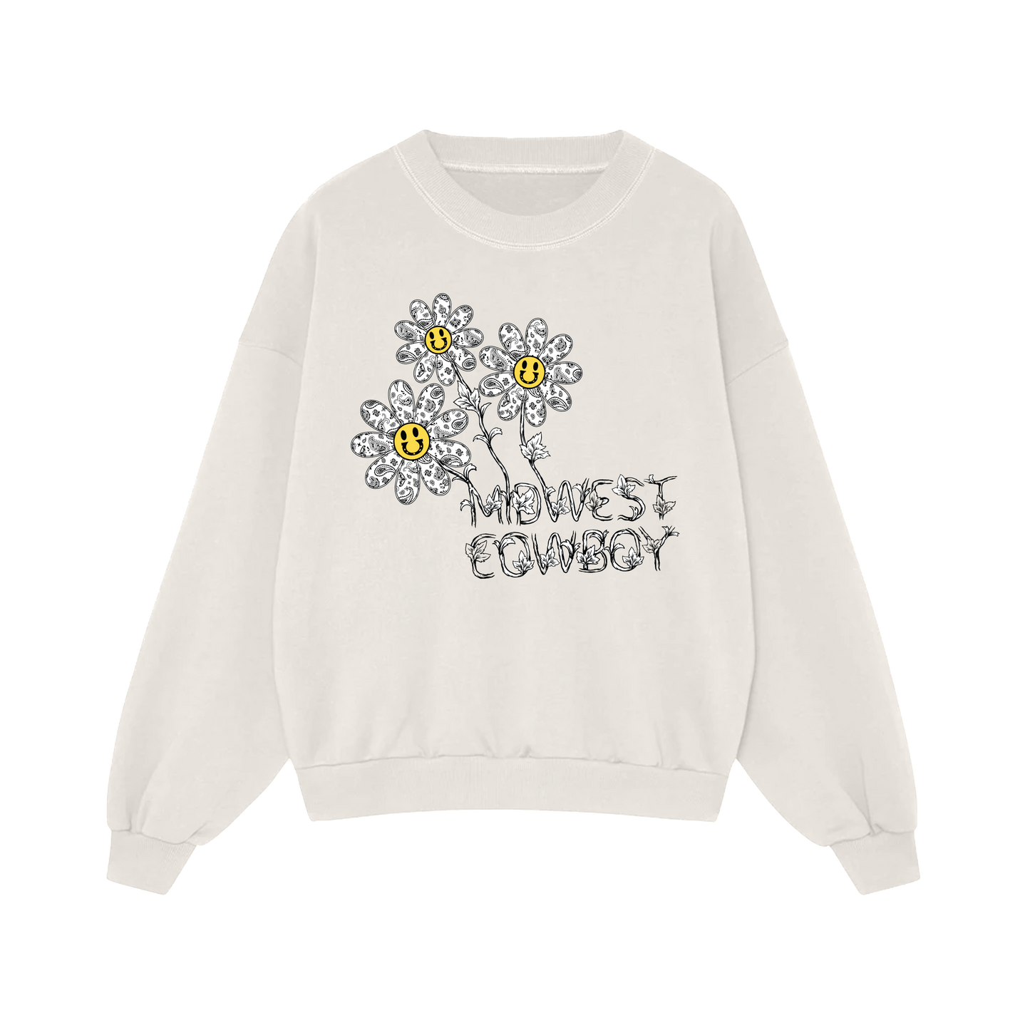 GROWTH CREWNECK, Ivory