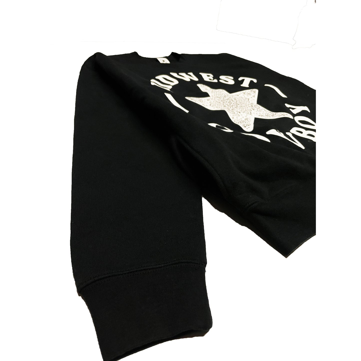 Lone Star Crewneck, Jet Black