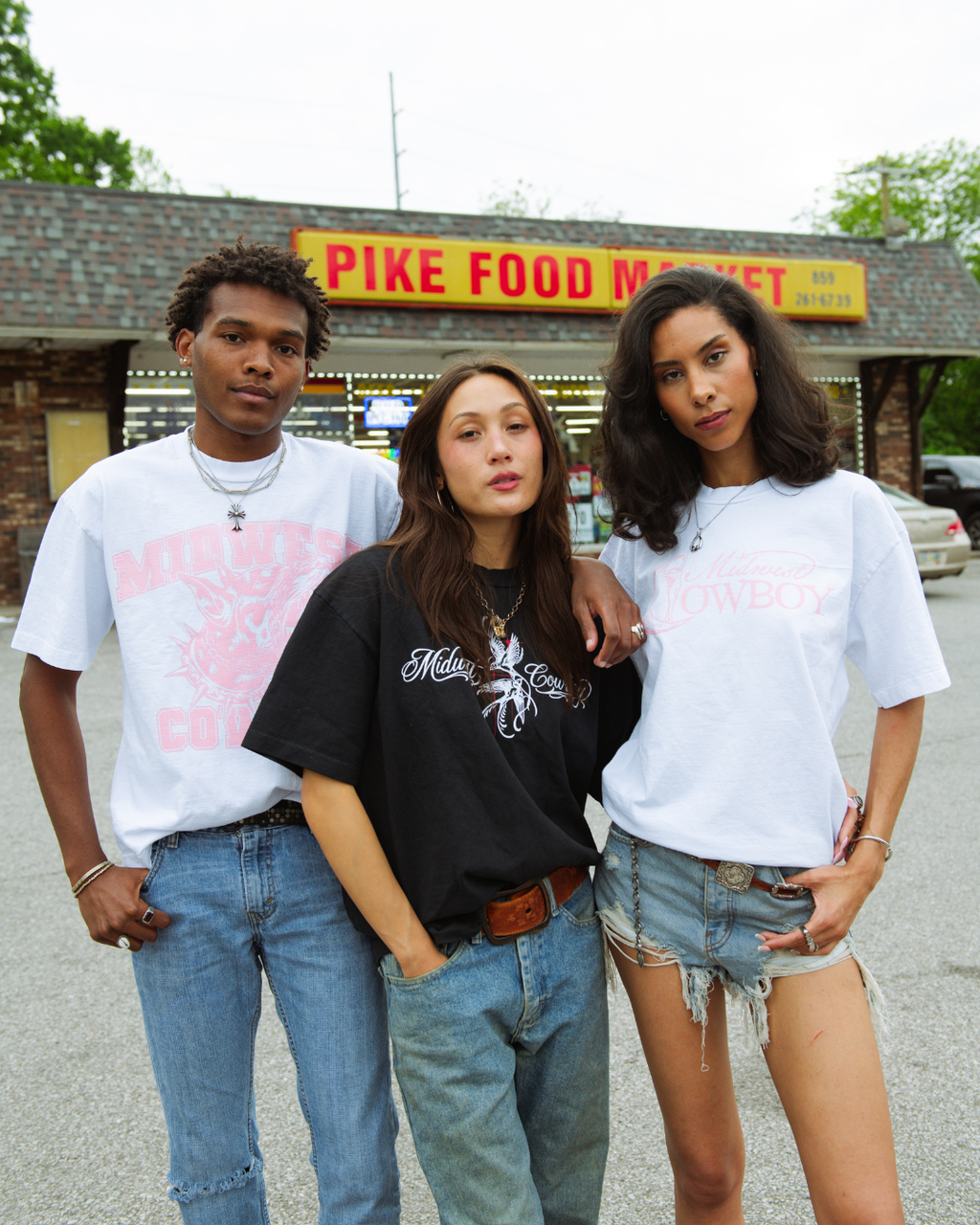 Born To Howl Tee, Pink