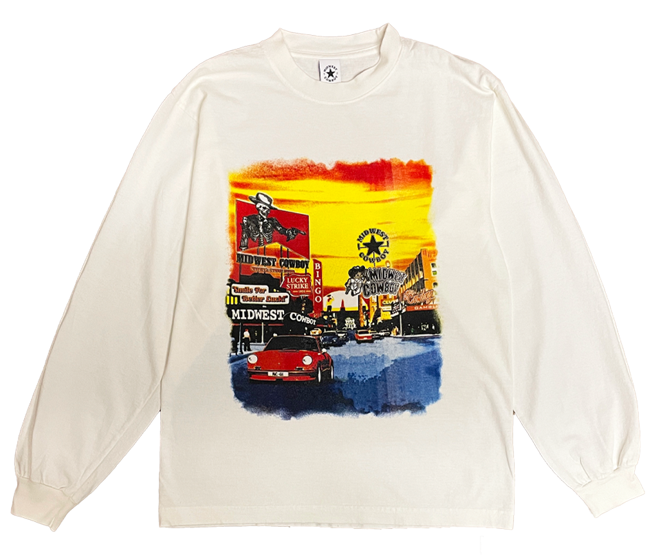 MWC BLVD Long Sleeve, Off White