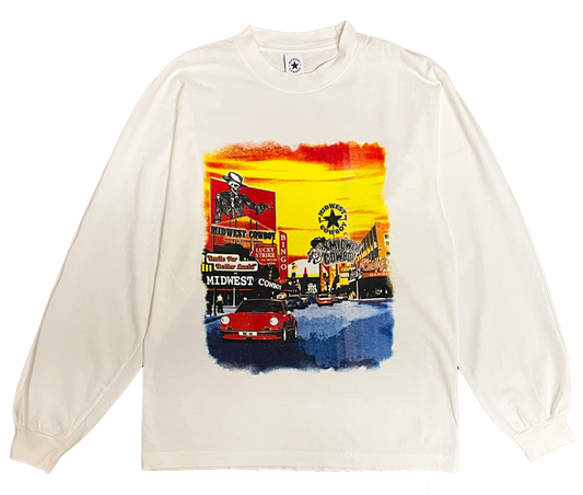MWC BLVD Long Sleeve, Off White