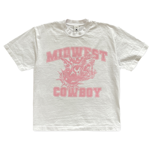 Born To Howl Tee, Pink