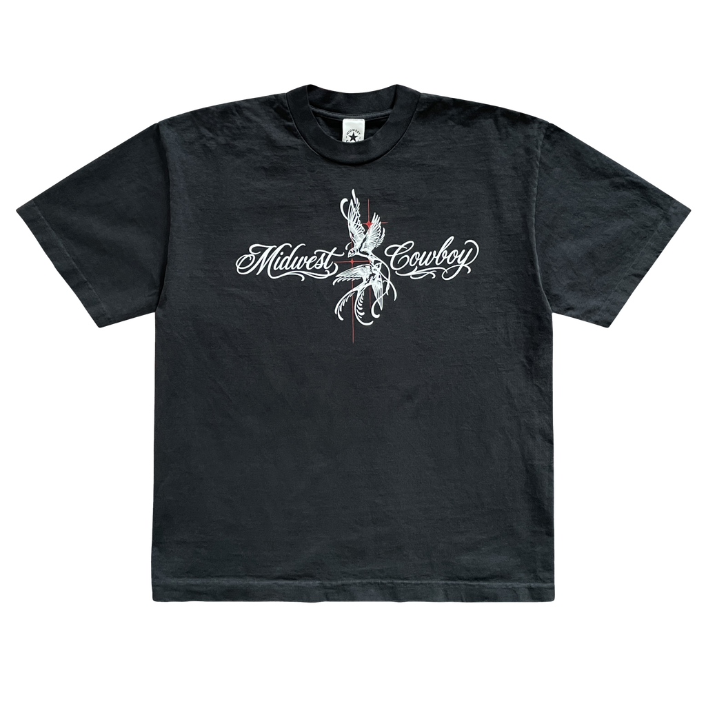 Swallows Tee, Black