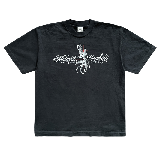 Swallows Tee, Black