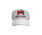 Cowboy Killer Trucker Hat, Gray