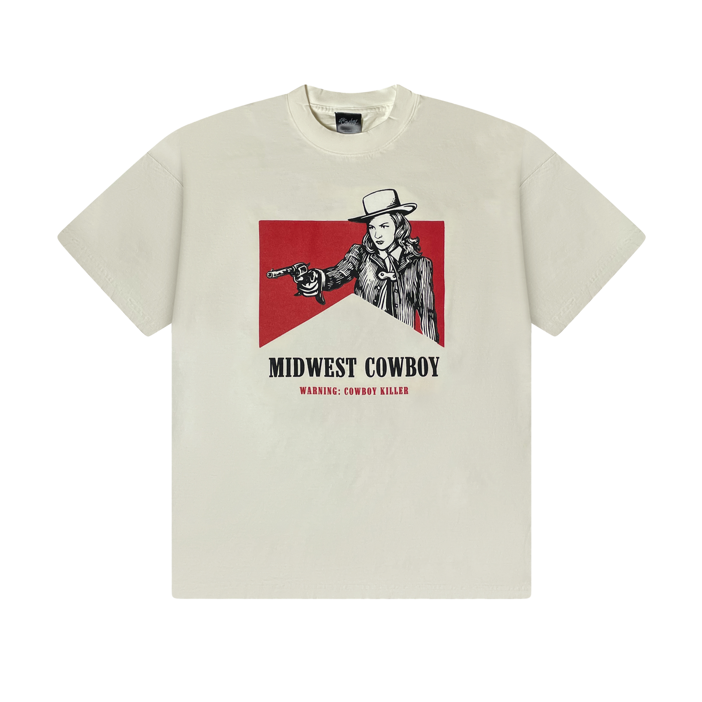 COWBOY KILLER V1, TEE- Off White