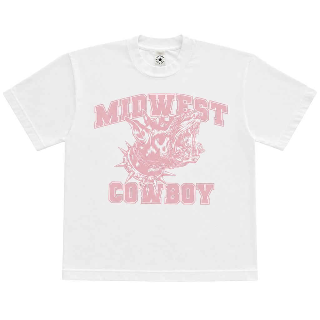 Born To Howl Tee, Pink