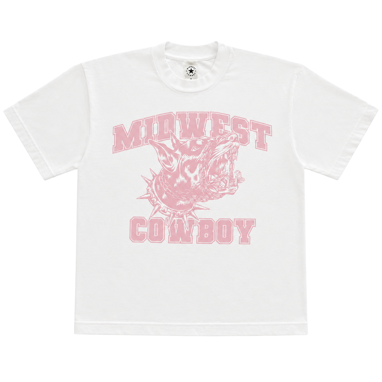Born To Howl Tee, Pink