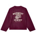 BORN TO HOWL THERMAL, MAROON