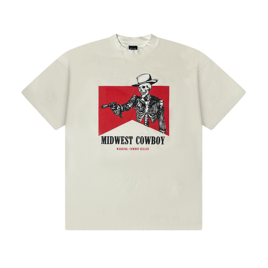 Cowboy Killer V2 Tee, Off White