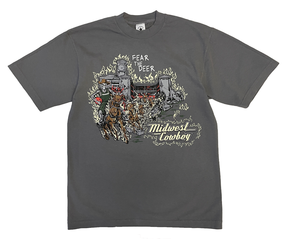 "4:14" Bucks T-Shirt Charcoal (Preorder)