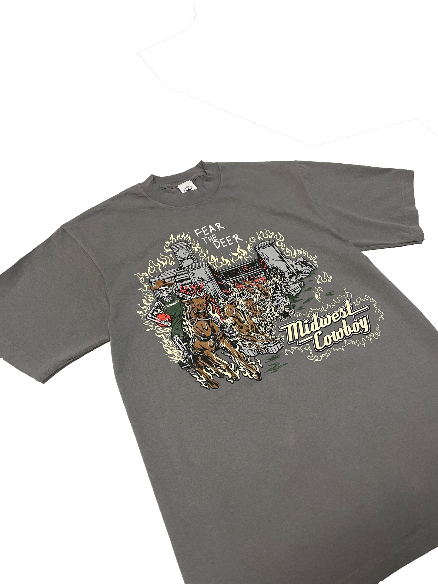 "4:14" Bucks T-Shirt Charcoal (Preorder)
